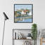 Old Coast Town I by Grace Popp - Painting-1978806491-1978806490
