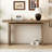 Unique Ash Veneer Console Table with Clever Tabletop Design - Modern Simplicity-312706108