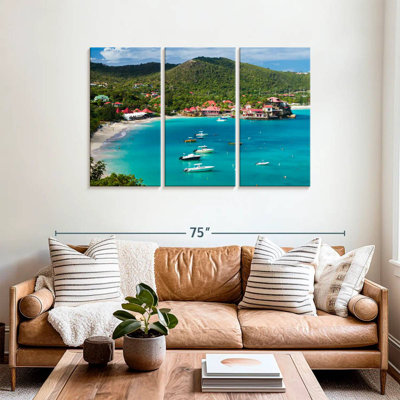 Baie De Saint Jean At St. Barts