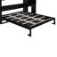 Grand lit escamotable avec bureau, coiffeuse et armoires-1279293289