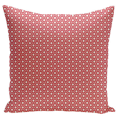 Geometric Square Pillow Cover & Insert