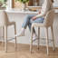 Tabouret de comptoir moderne 25 "entièrement rembourré en tissu 25" (ensemble de 3)-1915354668