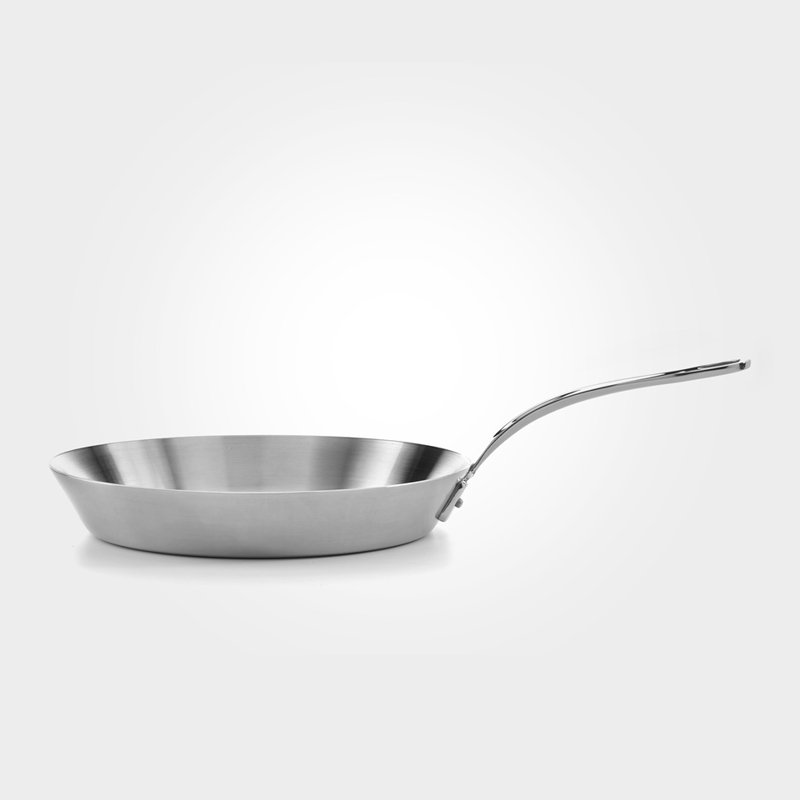 Samuel Groves Stainless steel 3-ply frying pan, 25.5 cm