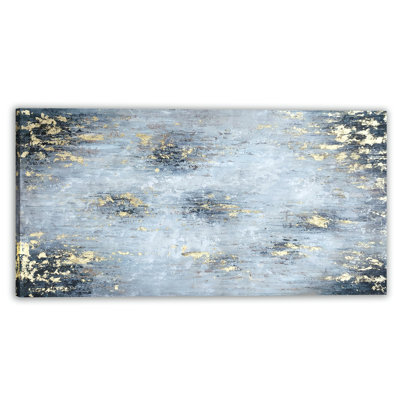 Art abstrait - peinture sur toile tendue