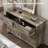 Farmhouse 6-Drawer Dresser – Wide Wood Chest with Vintage Handles for Bedroom, Living Room, Hallway-133958643