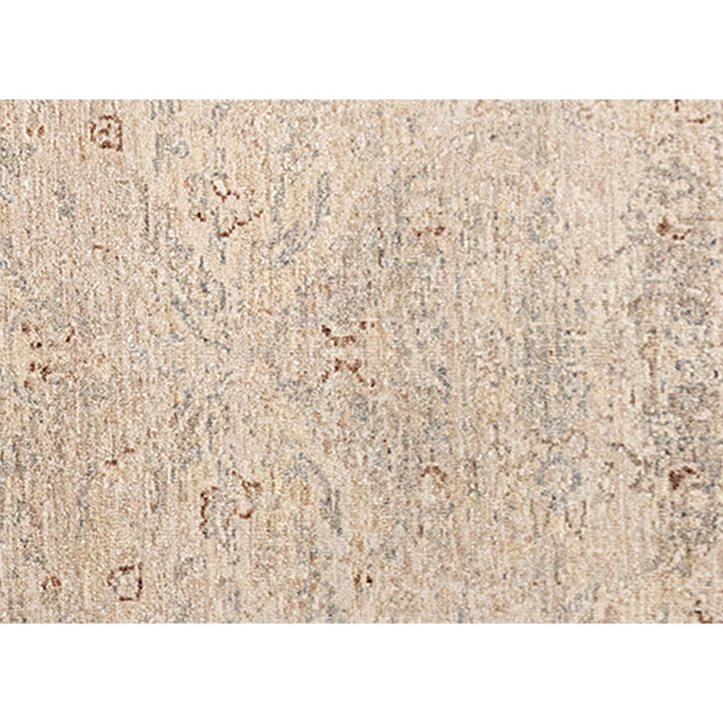 Handmade Silk and Wool Area Rug, Runner 2'6" x 12'