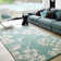 Louise Hand Tufted Teal Blue Rug