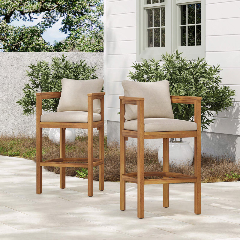 Tabouret de bar extérieur