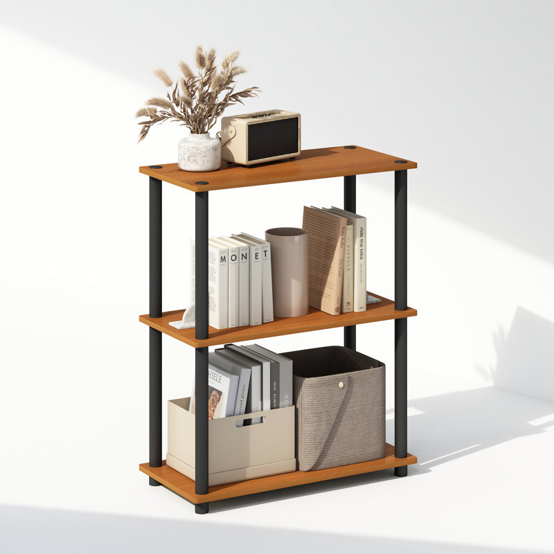 Étagère à livres en plastique H 29,5 "x l 23,6" Creekside, Brun, (3 tablettes) H 29,5 po x l 23,6 po x P 11,4 po