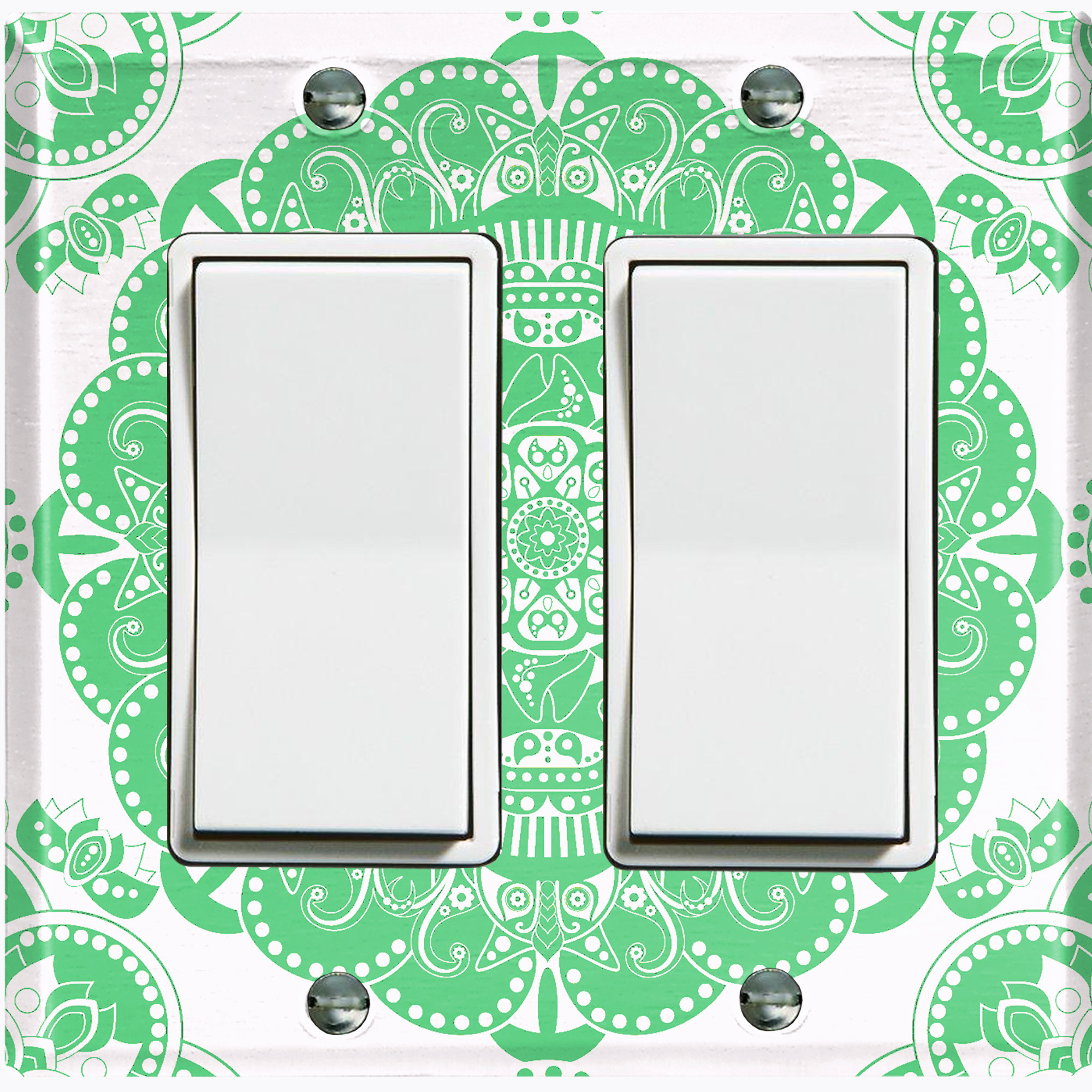 WorldAcc 2-Gang Rocker Wall Plate | Wayfair