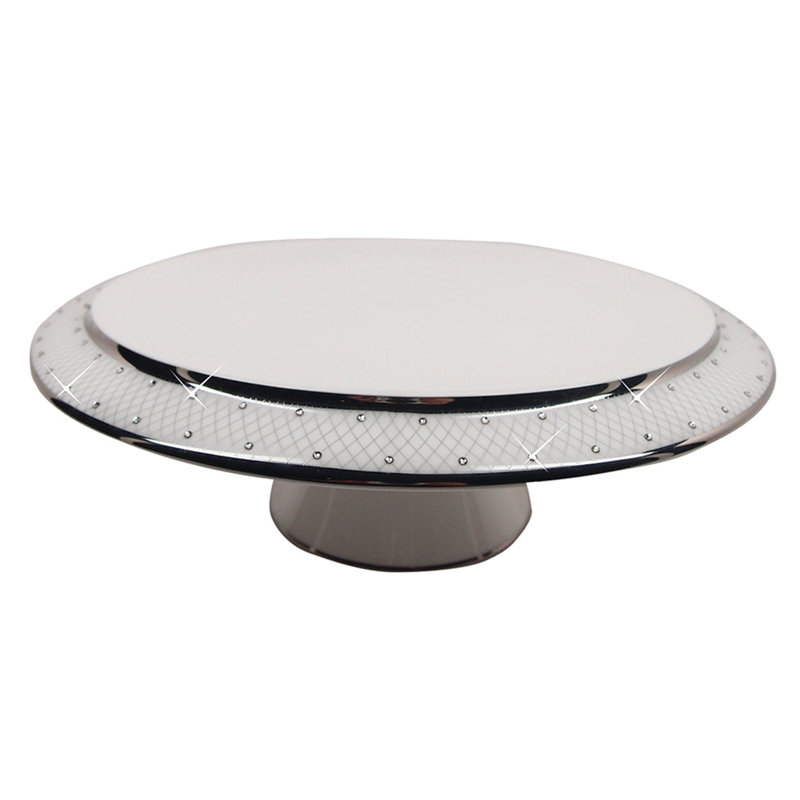 Princess Platinum Bone China Cake Stand