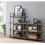 178 cm H x 120 cm W Etagere Bookcase-1257107287