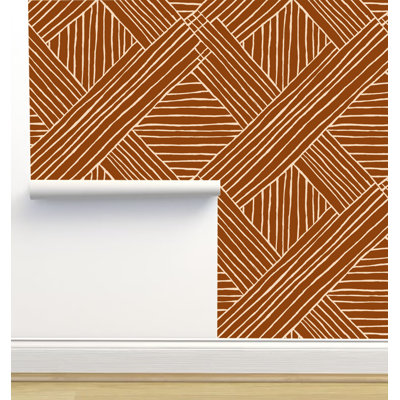 Rouleau de papier peint texturé L 2,16 pi x l 5 po Crystal