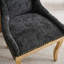 Ensemble de 2 chaises de salle à manger de style moderne avec pieds plaqués courbés-1145603153