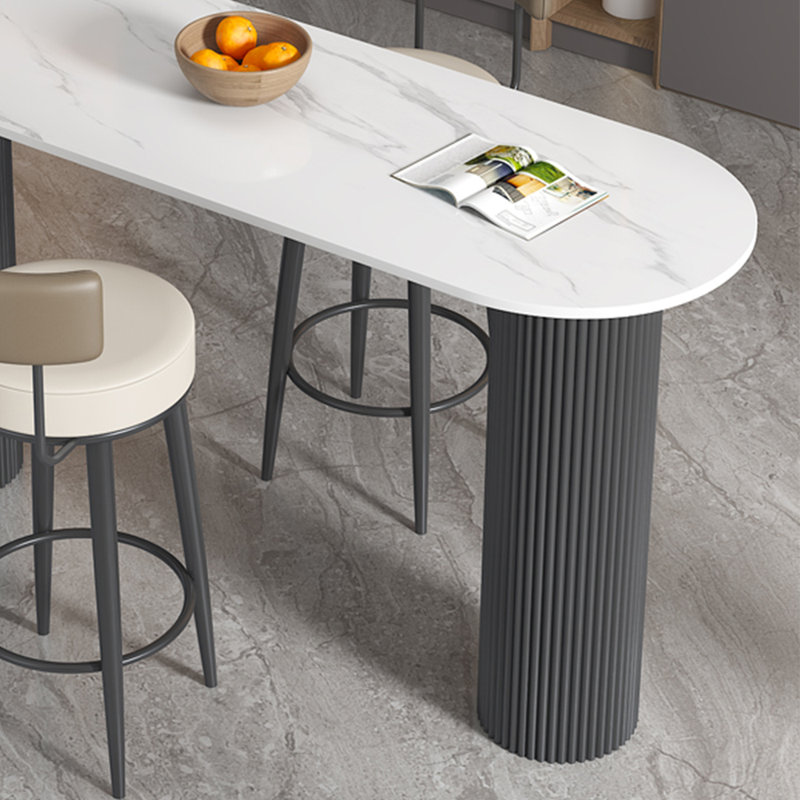Éclairage pour la salle à manger, 9 Pieces: Table, 8 Chairs, 41.3"H x 78.7"L x 15.7"W