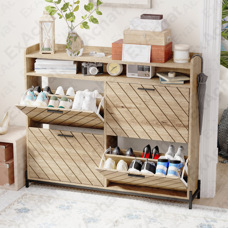 armoire à chaussures / armoire à chaussures / armoire à chaussures, Bois flotté
