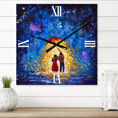 Metal Wall Clock