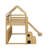 Twin House-Shaped Loft Bed With A Tent-1874973453
