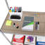 Tablettes ajustées 48 po x 18 po