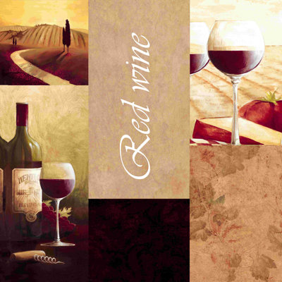 «Red Wine 2», impression sur toile tendue