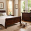 Lit-bateau pleine grandeur Vele, style Louis Philippe, noir bruni-124561815-124561816