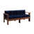 Indigo Recycled Velvet