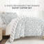 Ensemble de housse de couette 3 pièces à motif ultra doux - Serenity-128498598-128498600