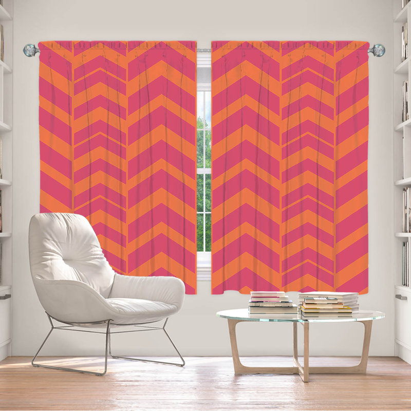 Cundiff Room Darkening Curtain Pair, 40" W x 61" L
