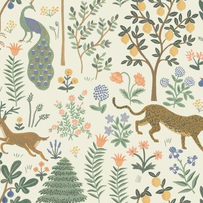 Menagerie Self-Adhesive Wallpaper