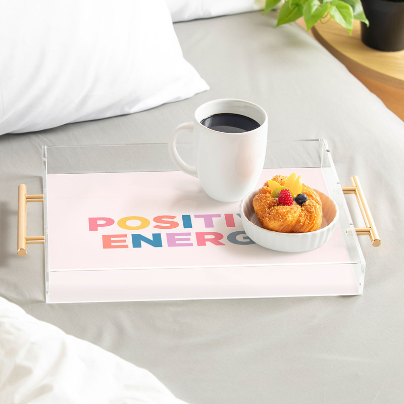 socoart positive energy I Acrylic Tray