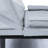 The 67-Inch Light Gray PVC Multi-Functional Sofa Bed, With A Foldable And Cup Holder Design, Makes It Extremely Convenient To Turn The Living Room Into A Guest Room-1016917087