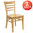 Prompton Vertical Slat Back Wooden Restaurant Chair-103324373