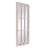Lystra Wood Flat Wall Mirror with Hooks