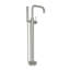 East Square Free Standing Exposed Tub and Hand Shower Set-922249476