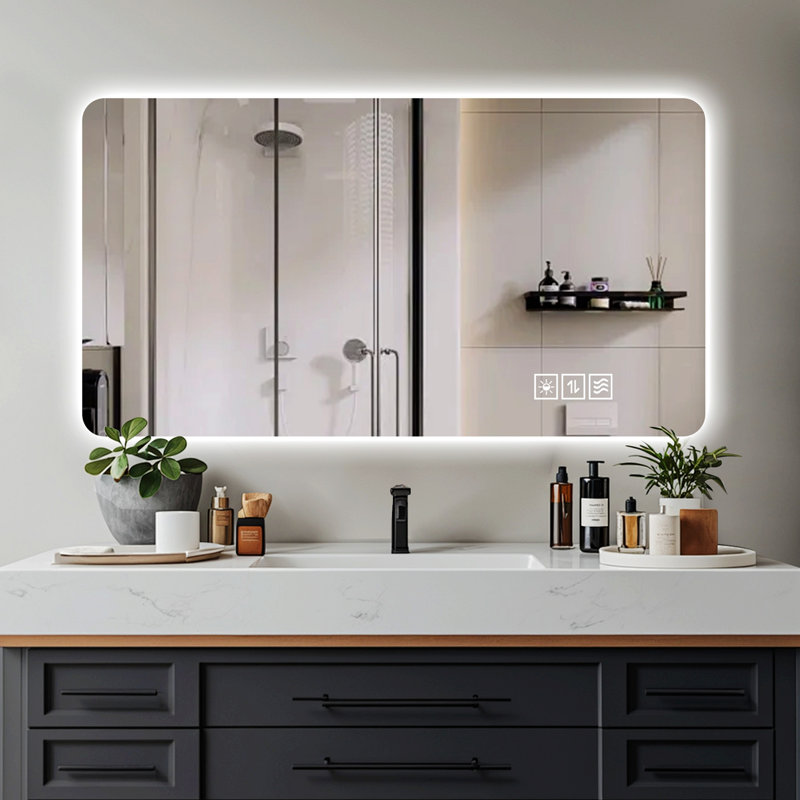Miroir mural à DEL pour l'intérieur