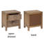 Table de chevet en bois massif Colston