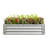 Metal Raised Garden Bed, Rectangle Raised Planter 4×2×1Ft  For Flowers Plants, Vegetables Herb-152553017-152553015