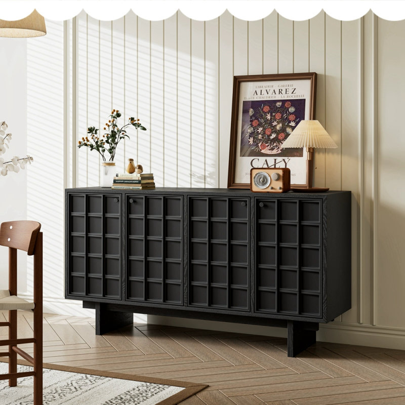 Buffet simple noir