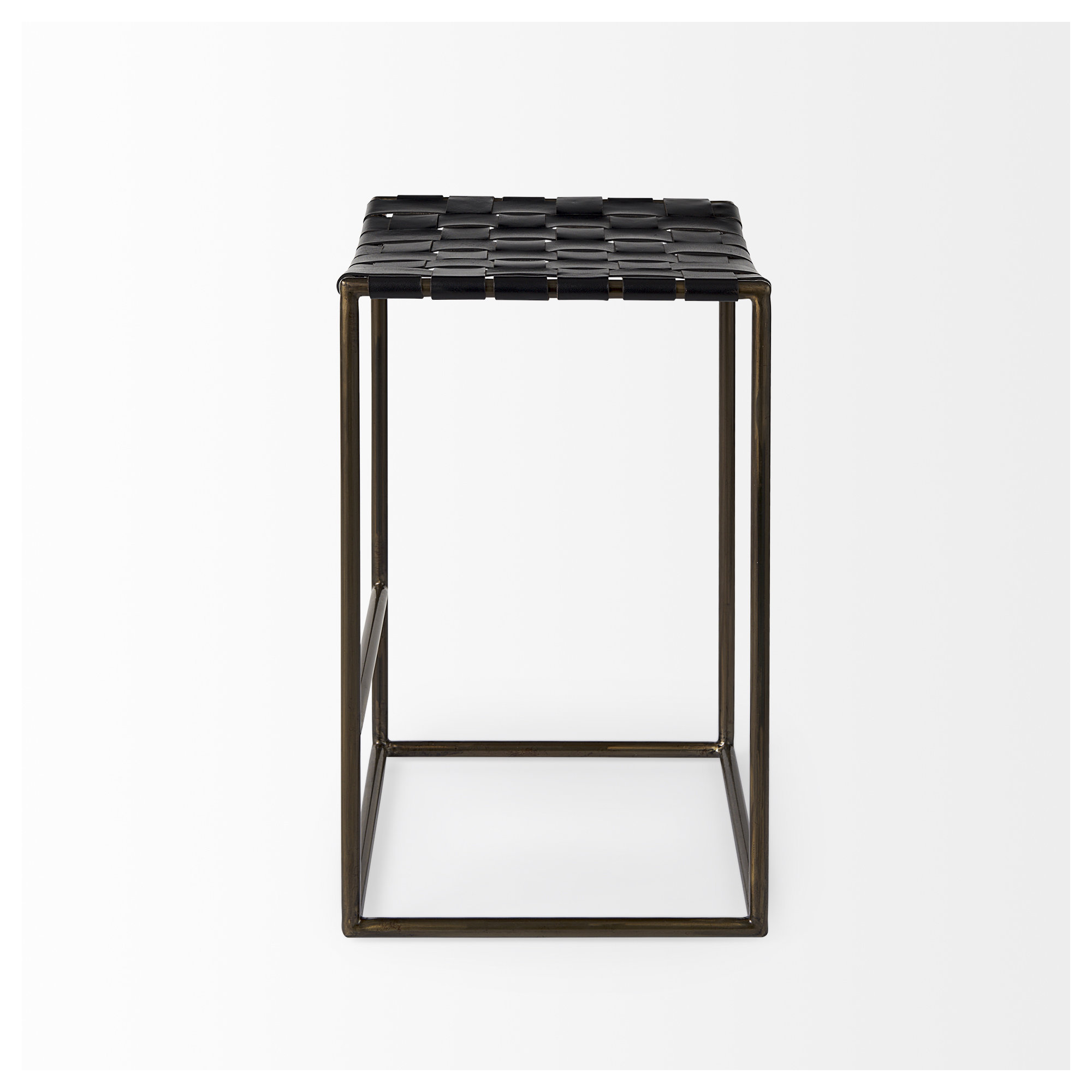 Willette Bar & Counter Stool, Black, Nickel, Counter Stool (26” Seat Height)