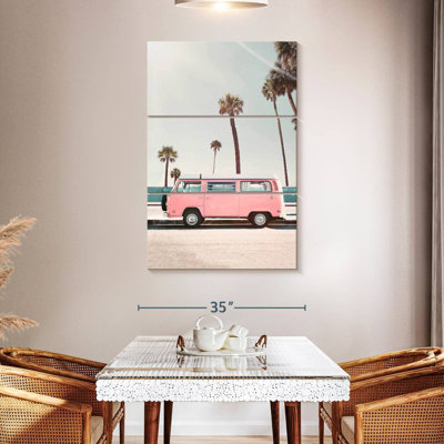 Mehar Pink Surfer Van