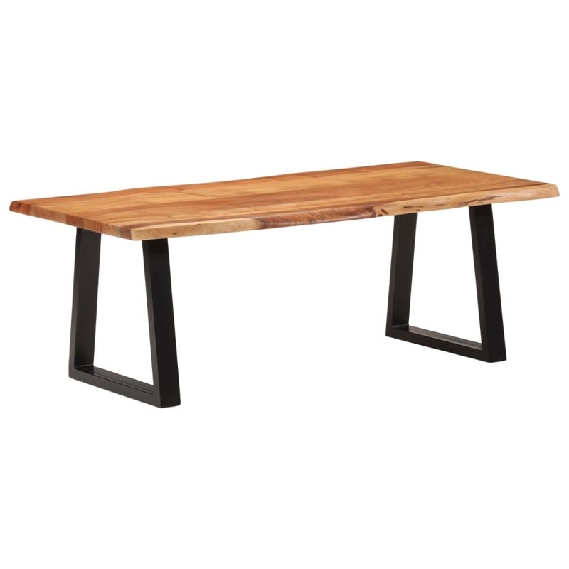 Chason Trestle Coffee Table, Brown