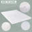 4Inch Memory Foam Replacement Mattress with Breathable, Waterproof and Washable Cover for Sleeper Sofa and Couch Beds (Sofa Not Included)-245896495