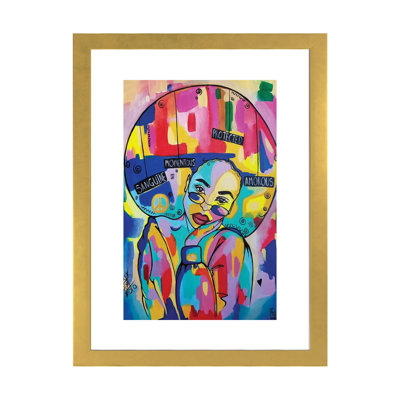 «Beauty» par Pinklomein - impression d'art graphique