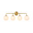 Dimmable Opal Glass Armed Sconce