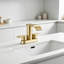 Robinet de salle de bain cascade en acier inoxydable SUS304 avec bonde escamotable, robinet de lavabo moderne à poignée unique-136030483
