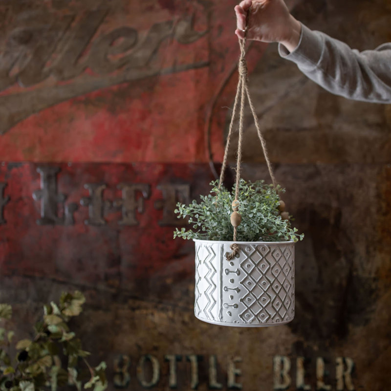 Metal Hanging Planter