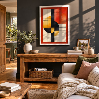Abstraction Geometric - Framed Print