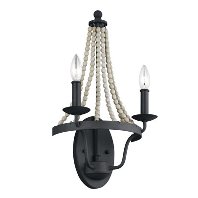 Nori 2-Light Wall Sconce -  Generation Lighting, WB1875DWZ/DWG