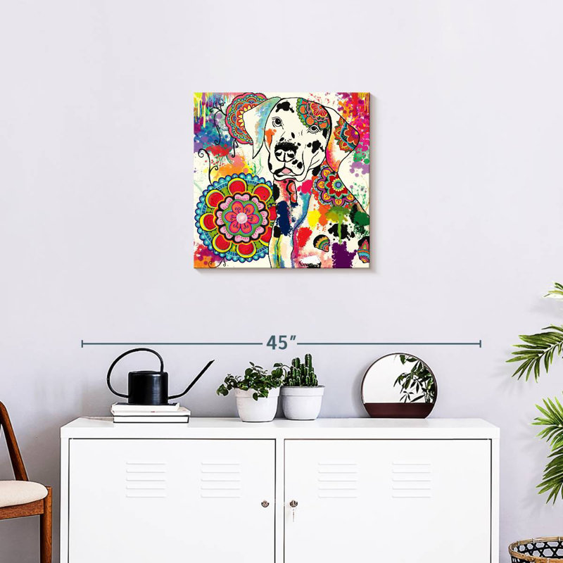 Bramala mandala Brampt, H 20 po x l 20 po
