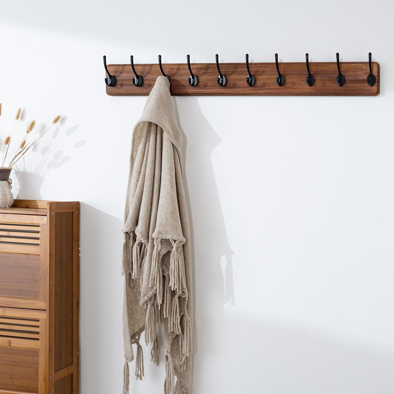 Wooden Coat Rack Wall Mounted